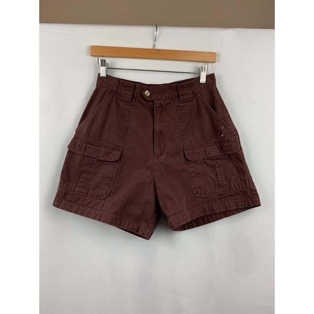 Route 66 Original Brown Cargo Shorts Size 8 Cotton